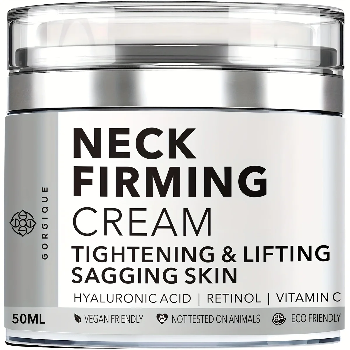 Neck Firming Cream with Hyaluronic Acid Retinol and Vitamin C Helps In Tightening Lifting Sagging Skin