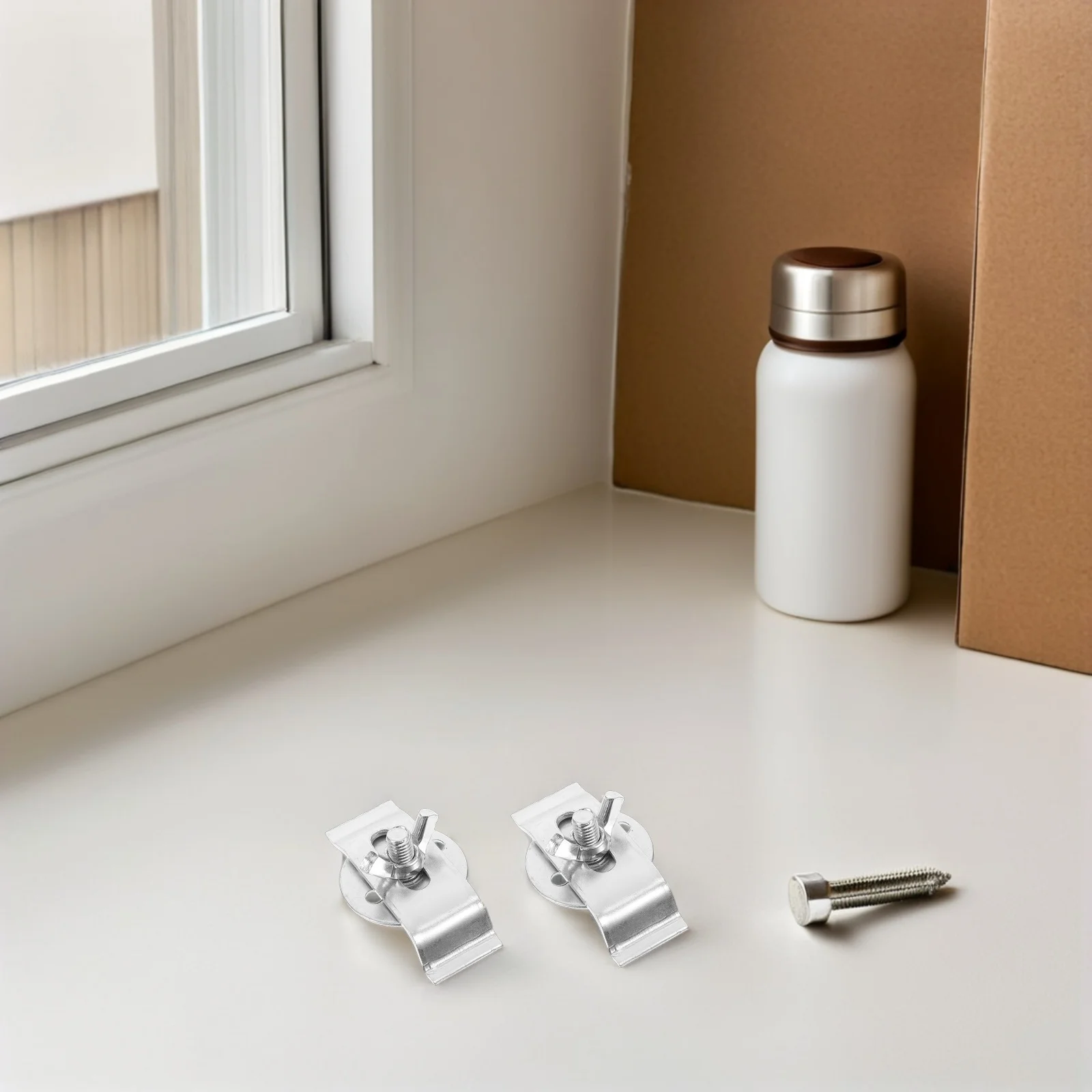 

20Pcs Heavy Duty Undermount Sink Support Brackets Stainless Steel Clips for Kitchen Bathroom Basin Fixing Kit Basin Fixing Kit