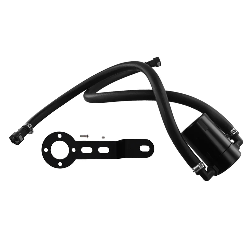 

For Chevy Silverado 1500 5.3L J&L Oil Separator 3.0 Driver Side Black 2014-2018