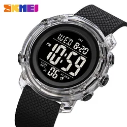 SKMEI New Style Digital Watch for Man Fashion Wommen Watches Outdoor Countdown Led Light Electronic Movement Original Wristwatch