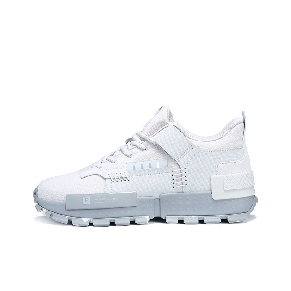 PEAK Casual Shoes Men's Low Top Ice Gray DE040057
