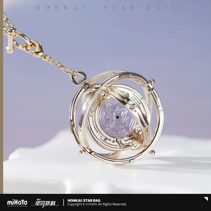 

MiHoYo Genuine Original Game Honkai Star Rail Robin Cosplay Metal pendant Keychain Bag pendant Doujin Birthday Gift Official