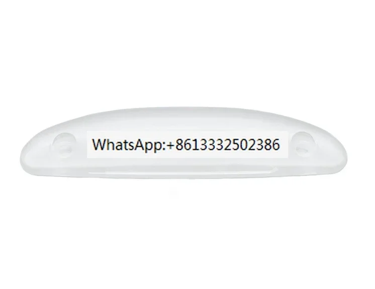 

2pcs Wave tail transparent slider