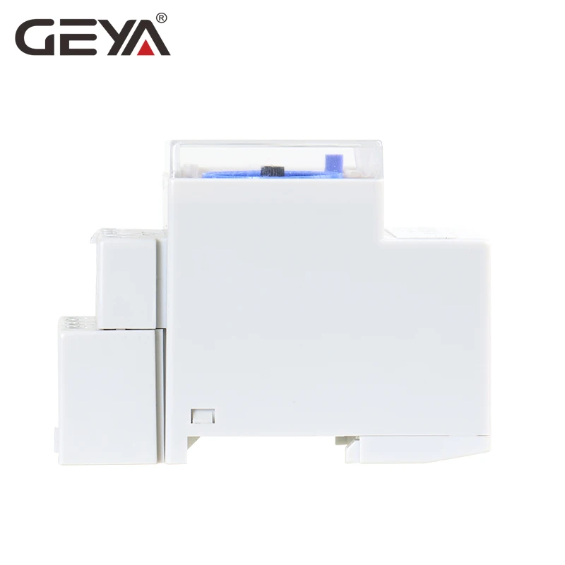 GEYA SUL181h Mechanical Timer Switch 24 Hours Programmable Din Rail Time Switch with Battery 110V-240V