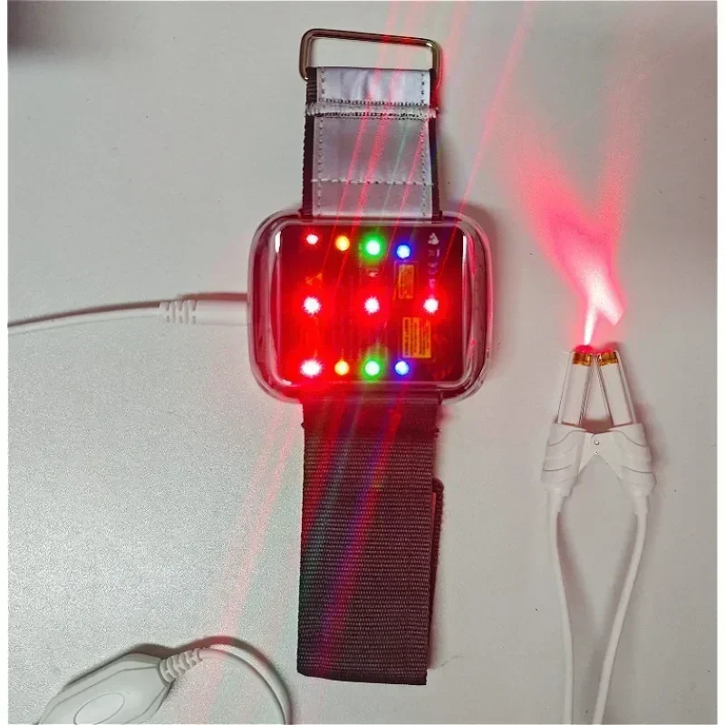 Colorful Laser Therapy Watch Semiconductor Laser Watch Diabetes Treat Nano Light Wave Instrument Portable Equipment Health Care