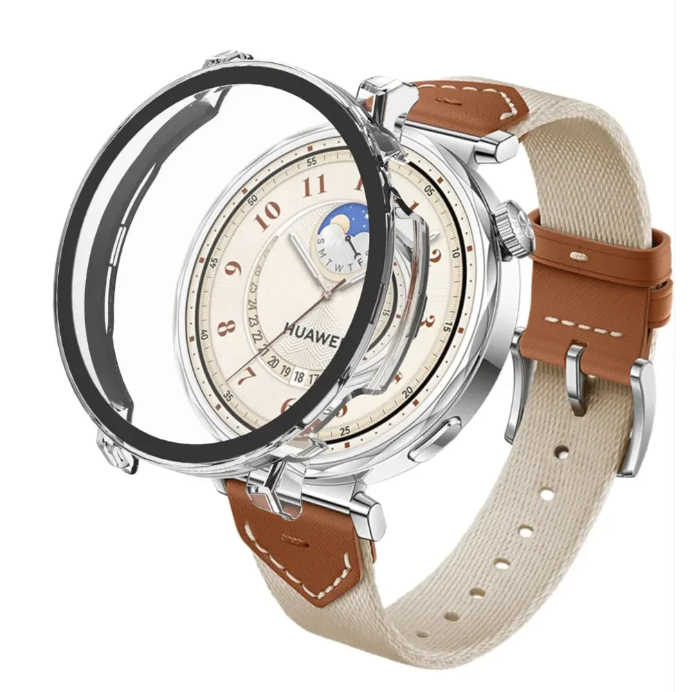 PC Case Glass For Huawei Watch GT 5 46mm /GT5 41 mm Smart Watch Accessories Full Shell Cover Protective Hard Cases