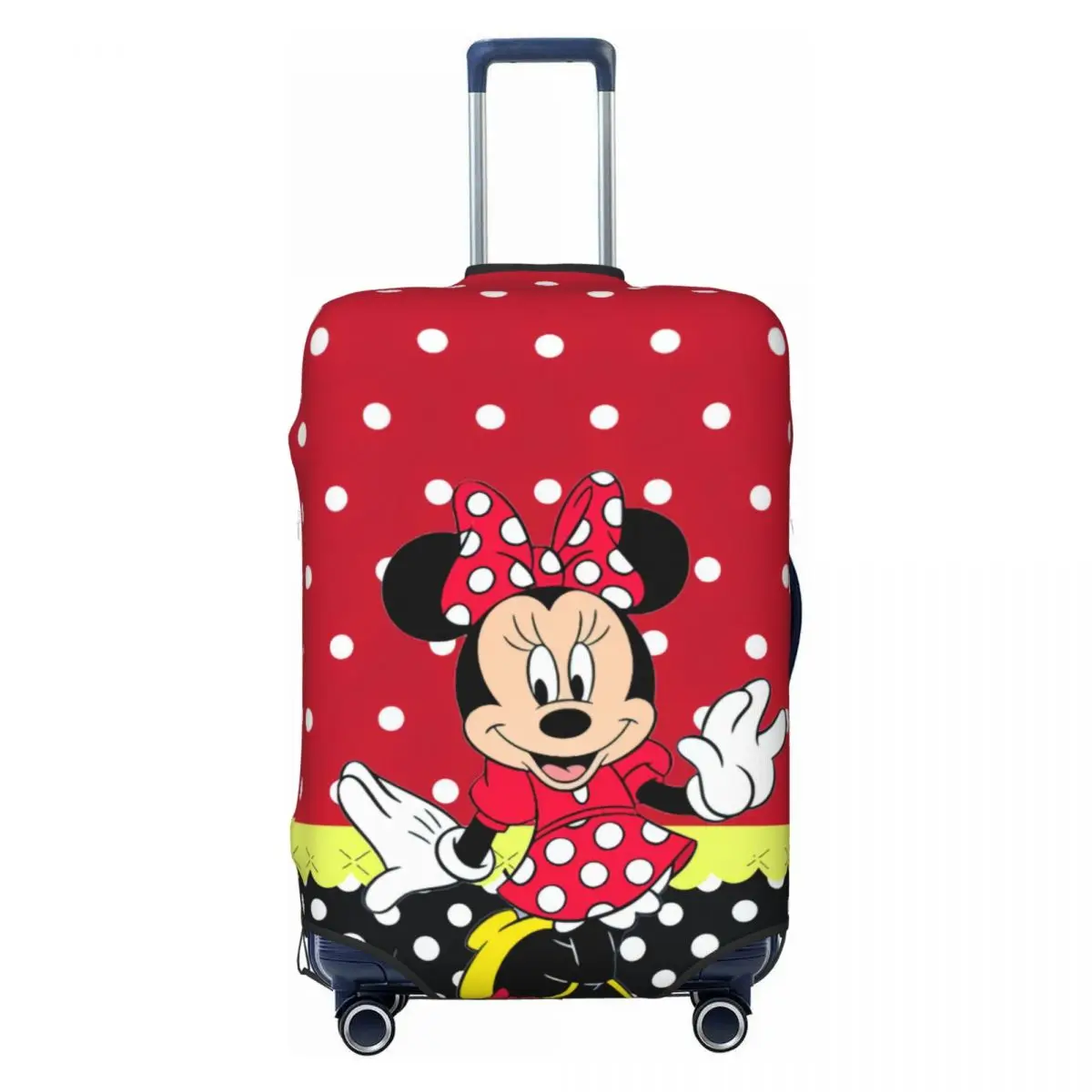 

Fashion Mickey Minnie Mouse Luggage Cover Protector Elastic Cartoon Travel Suitcase Covers