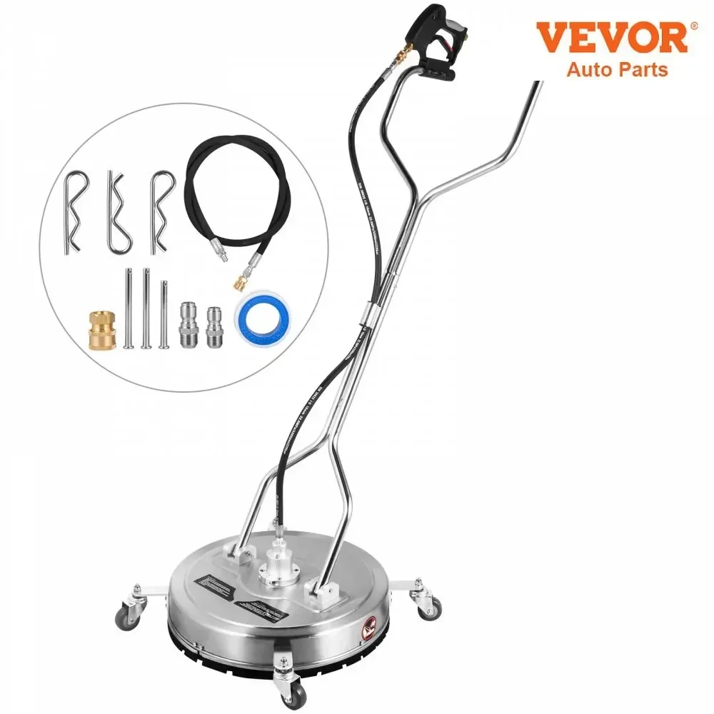 

VEVOR Surface Cleaner 20 inch Surface Cleaner for Pressure Washer 4000psi Pressure with 3/8 Quick Connector Surface Cleaner