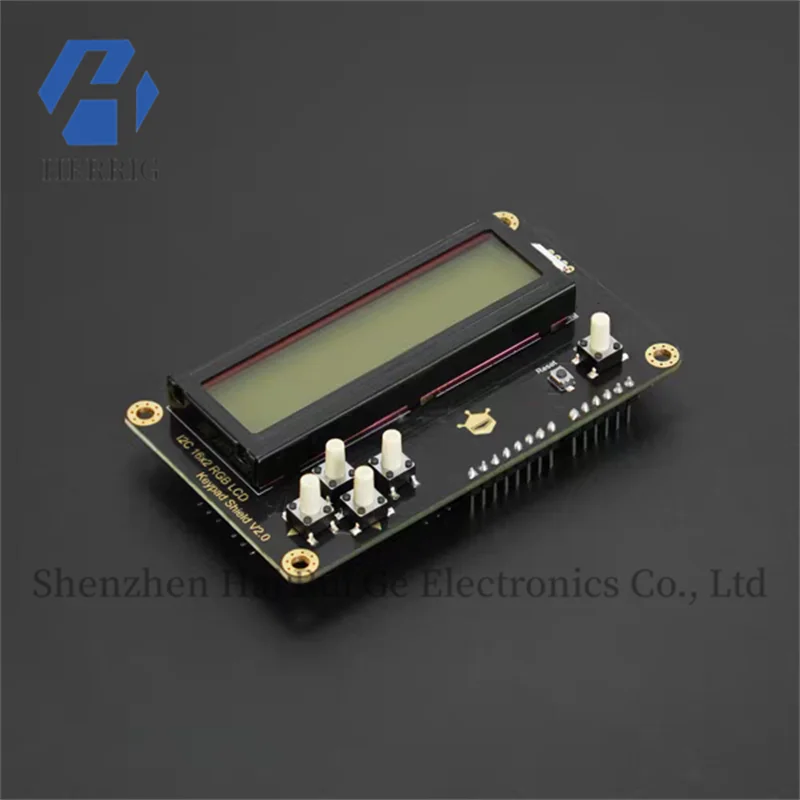

Arduino RGB I2C LCD1602 LCD Display Button Expansion Board Color Font