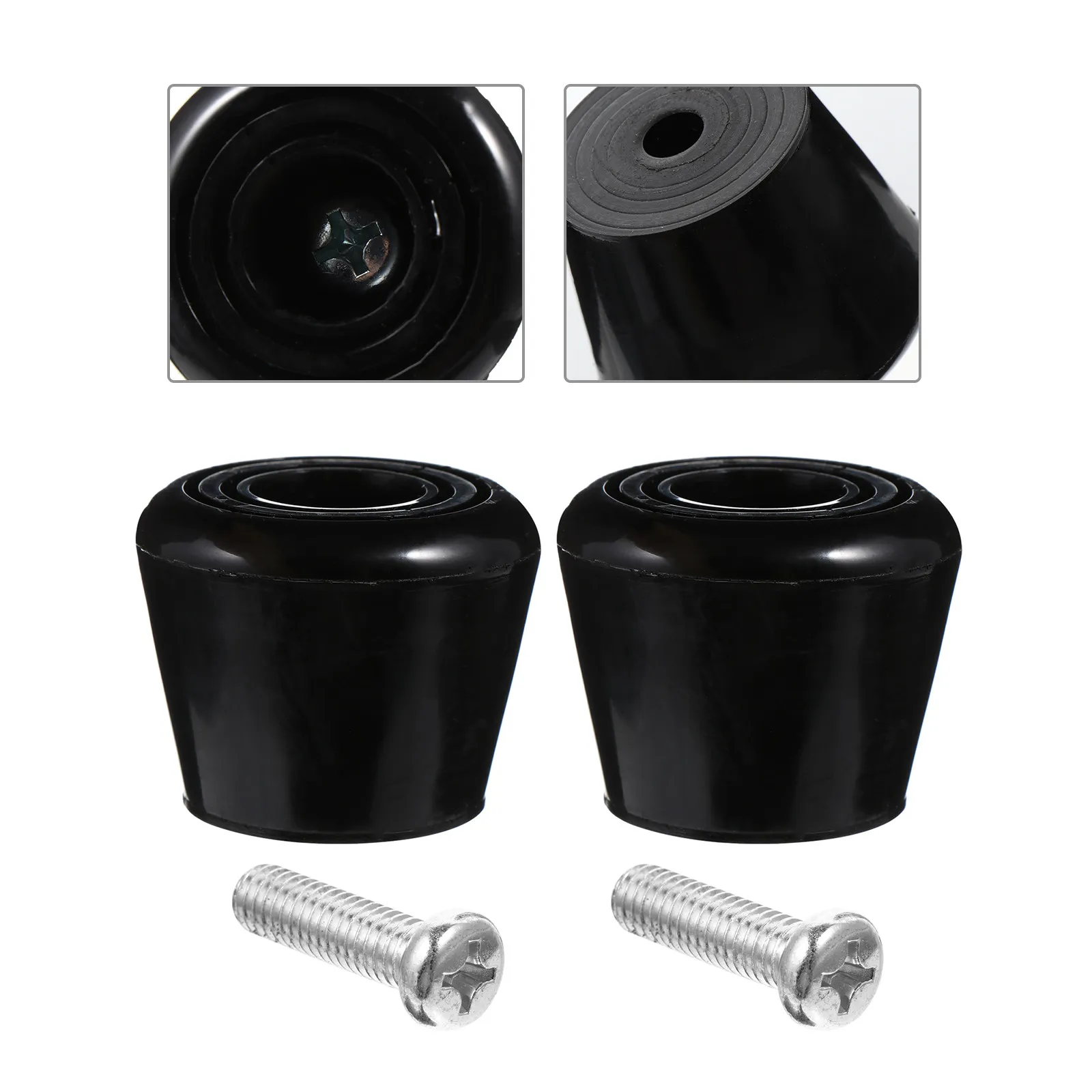 

4Pcs Brake Block for Roller Skates High-Performance Wear-Resistant Non-Slip Brake Pad Quick Install Safe Stable Braking Solution