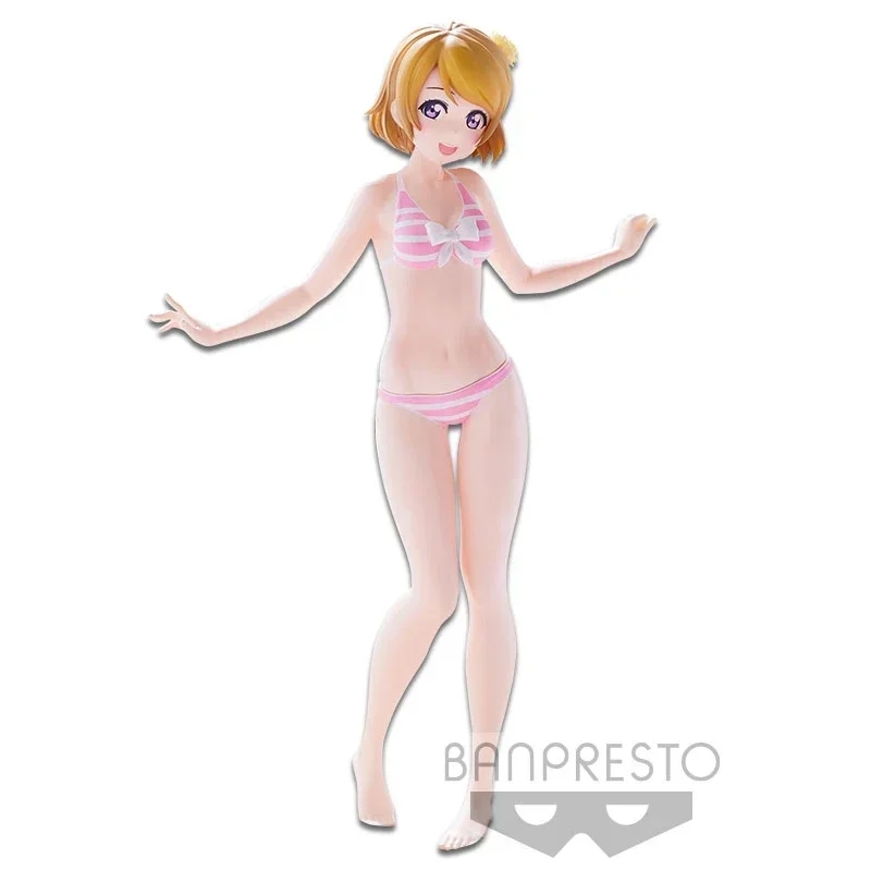 Bandai Original EXQ LOVE LIVE Hanayo Koizumi Swimsuit Action Figure Model Collect Gifts