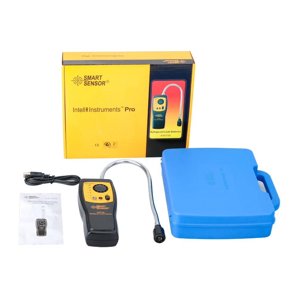Analizador de Gas refrigerante, probador de fugas de Gas, Detector de fugas de freón halógeno, Monitor de calidad del aire acondicionado, CFC, HCFC, HFCs, R22, R134A