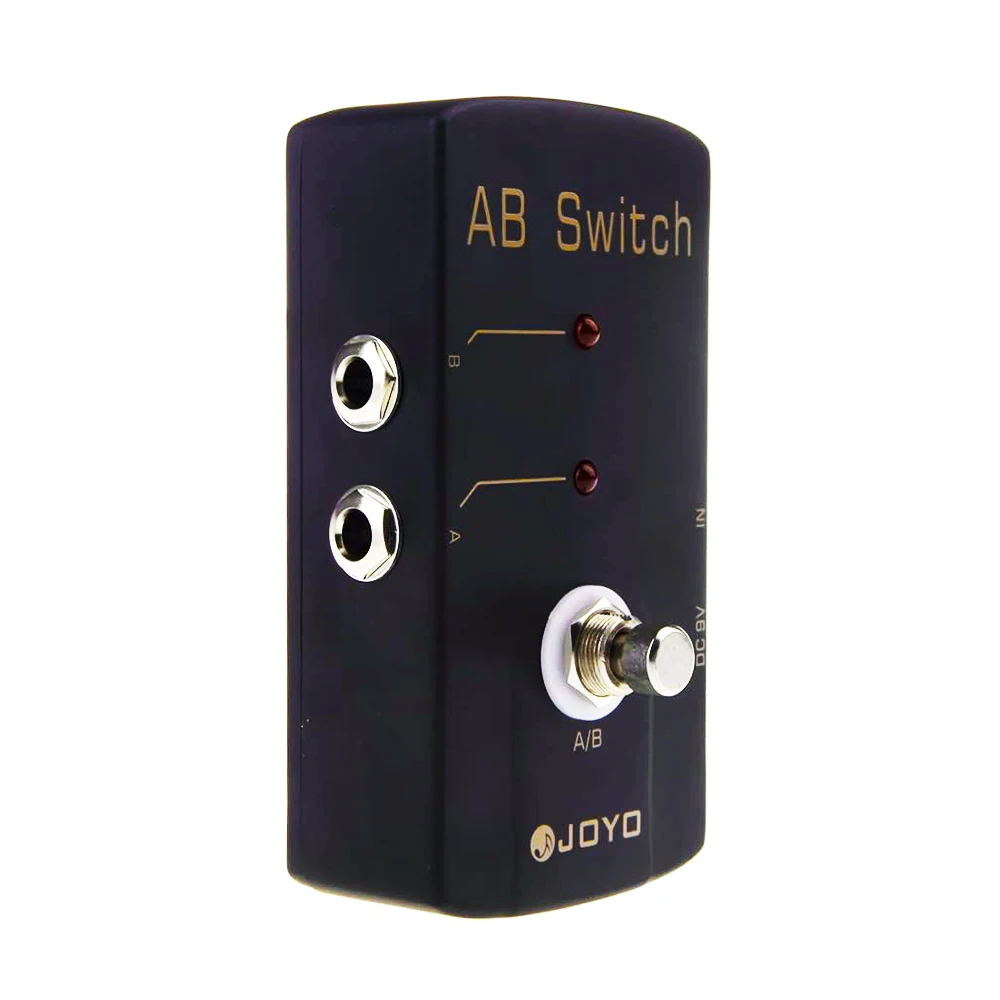 JOYO JF-30 Guitar AB SWITCH Effect Pedal AB Switch Between Two Output Effect Loop Chains Diagnos Tone Loss Guitar Accessories