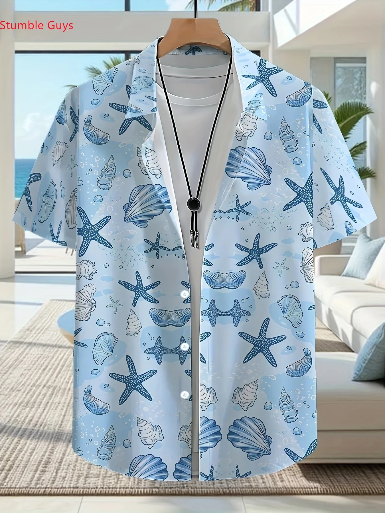 

Summer High Street Fashion Men's Hawaiian Shirt Casual Man Short Sleeve Bold Print Beach Wear Streetwear Party Outfits
