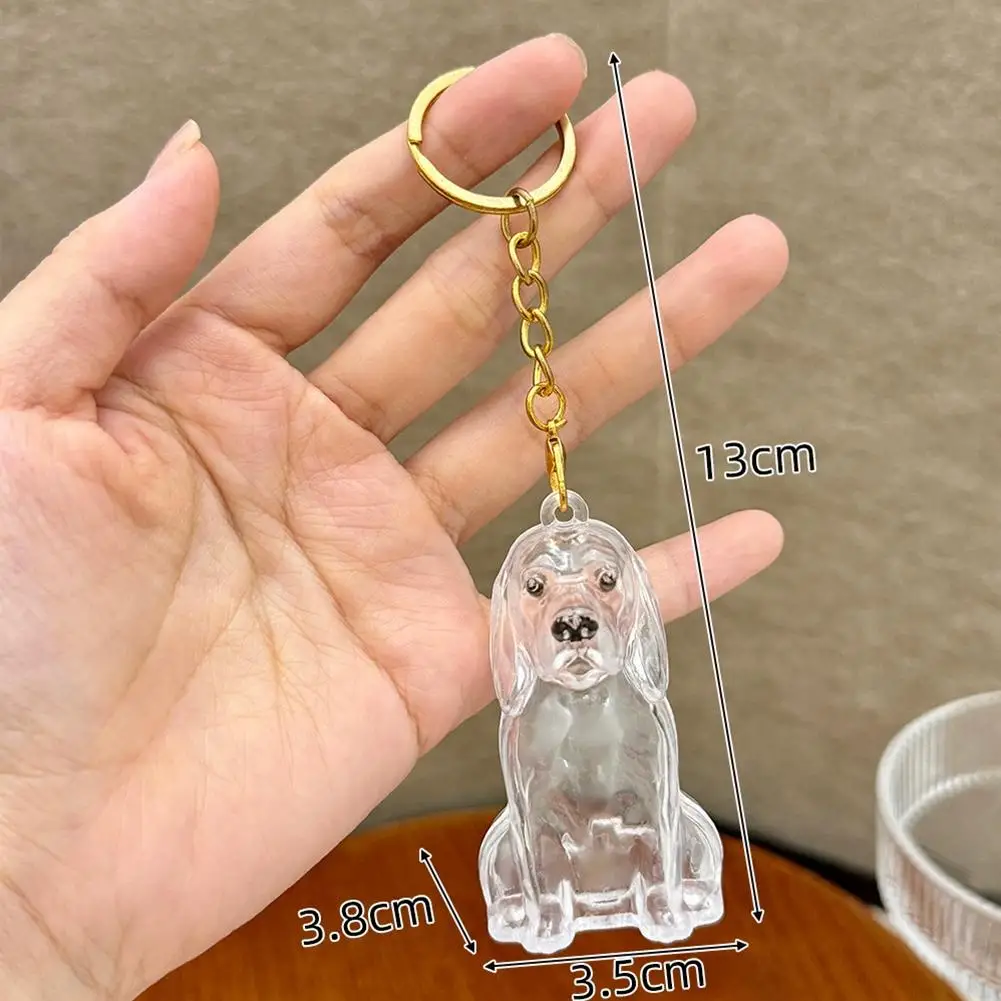 Aufbewahrungsbox für Hundehaare, Tierfellbehälter, Schlüsselanhänger, transparente Kapsel, Andenken, Gedenkgeschenk für Hunde, Trauermittelanhänger für den Verlust eines Haustiers – Detail 12