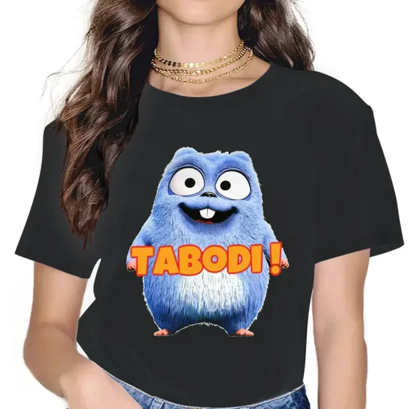 Tabodi Graphic TShirt  Grizzly and The Lemmings Style Leisure T Shirt Girl Tee Special Gift Idea