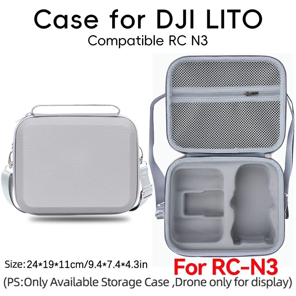Tasche für DJI LITO 1 X1 Aufbewahrungstasche RC 2/RC N3 Controller Schutzhülle Reise Tragbare Tragetasche Zubehör 