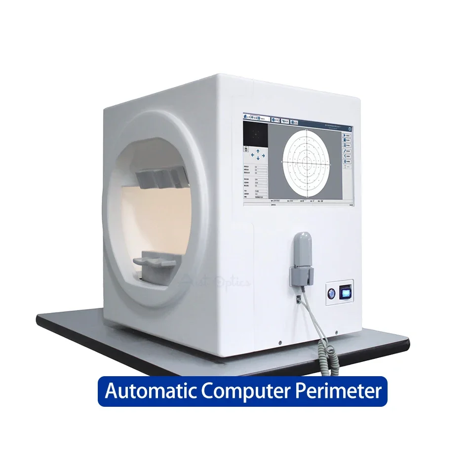 Automatischer Augapfel-Peripherie-Vision-Auto-Perimeter-Visual Field-Analysator mit Drucker, optische Instrumente, Augengeräte
