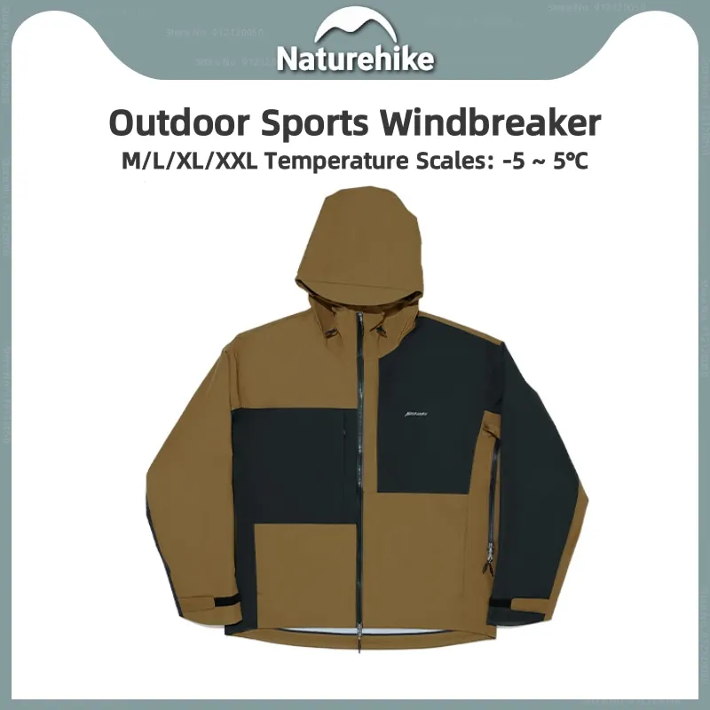 Naturehike Ultra Light Windproof And Waterproof Functional Jacket Outdoor Camping Travel Warmth Breathable Wear Resistant Jacket