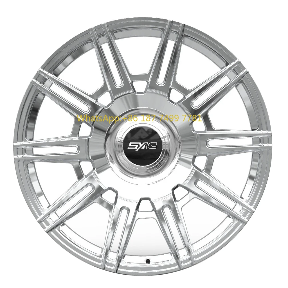 

SYAC Forged Aluminum Alloy SYAC Custom Forged Chrome Plated Aluminum Wheels 6061 Aluminum Alloy Wheels