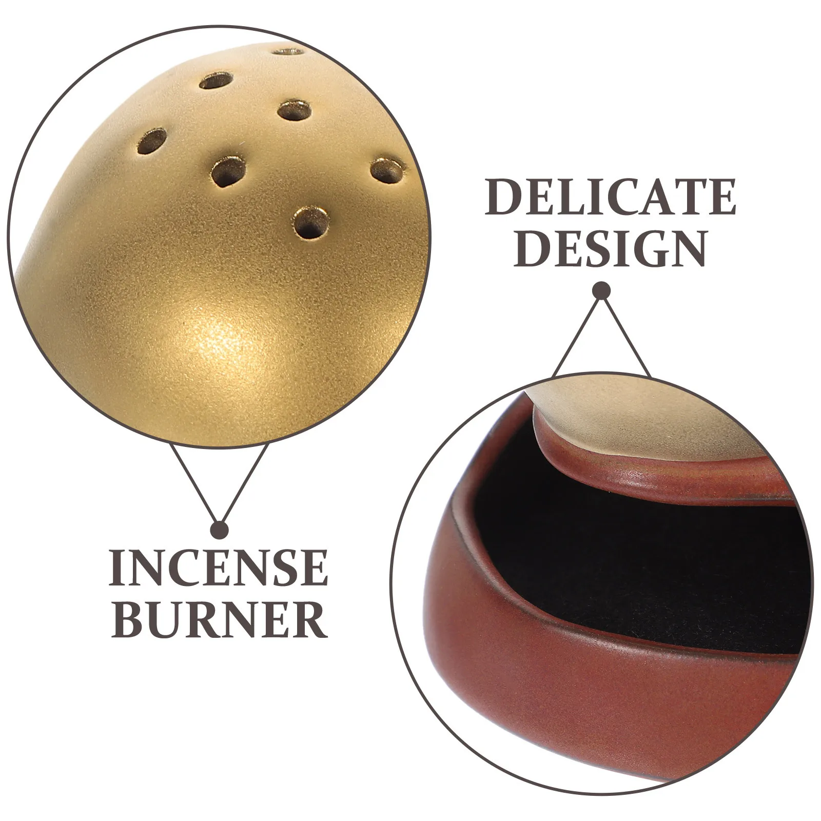 

Buddha Ceramic Incense Burner Home Decor Table Ornament Incense Stick Holder Chinese Stick Holder Buddha Indoor Statue