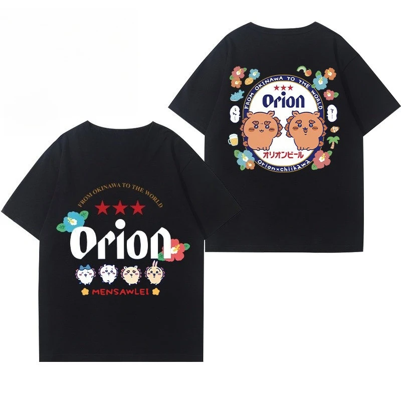 New Summer 2026 Orion Collection Stylish Printed Pattern Woman's and Men's Short Sleeve T-Shirt Suitable for Daily Casual Top