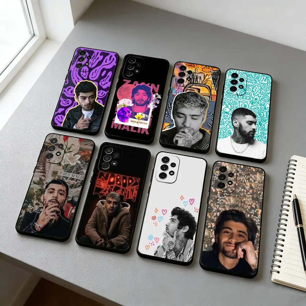 

Z-Zayn M-Malik singer Phone Case For Samsung S25,S24,S21,S22,S23,S30,Ultra,S20,Plus,Fe,Lite,Note,10,Black Cover