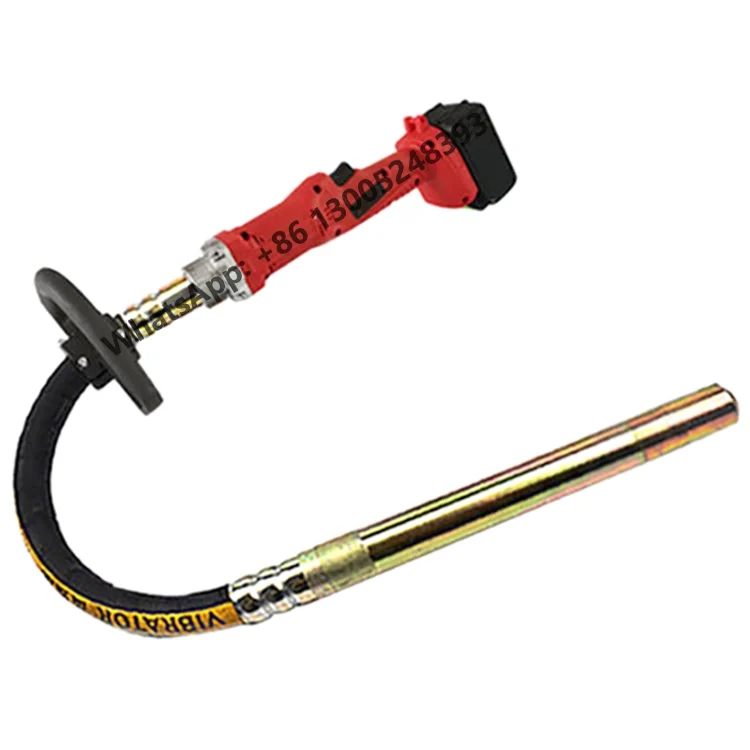 

48V Lithium Battery Small Charging Cement Vibrator External Mini Handheld Portable Electric Concrete Vibrator With 1m Mixer Rod
