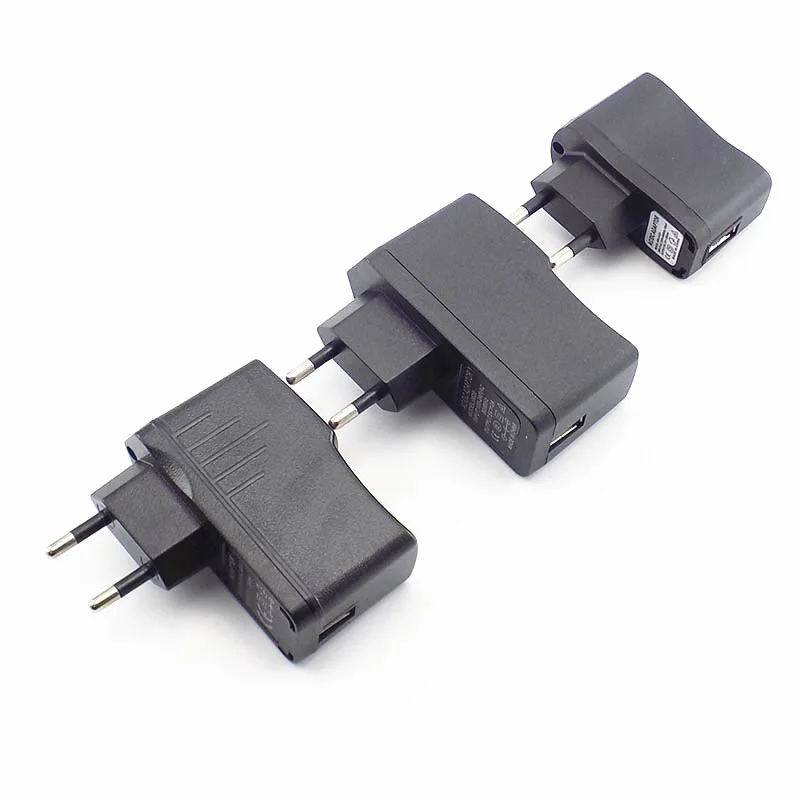 Адаптер питания постоянного тока 5 В, 0,5 А/1 А/2 А/3 А, порт зарядки Micro USB, преобразователь переменного тока в постоянный 100 В-240 В, зарядное устройство для светодиодных лент и ламп, стандарты США/ЕС