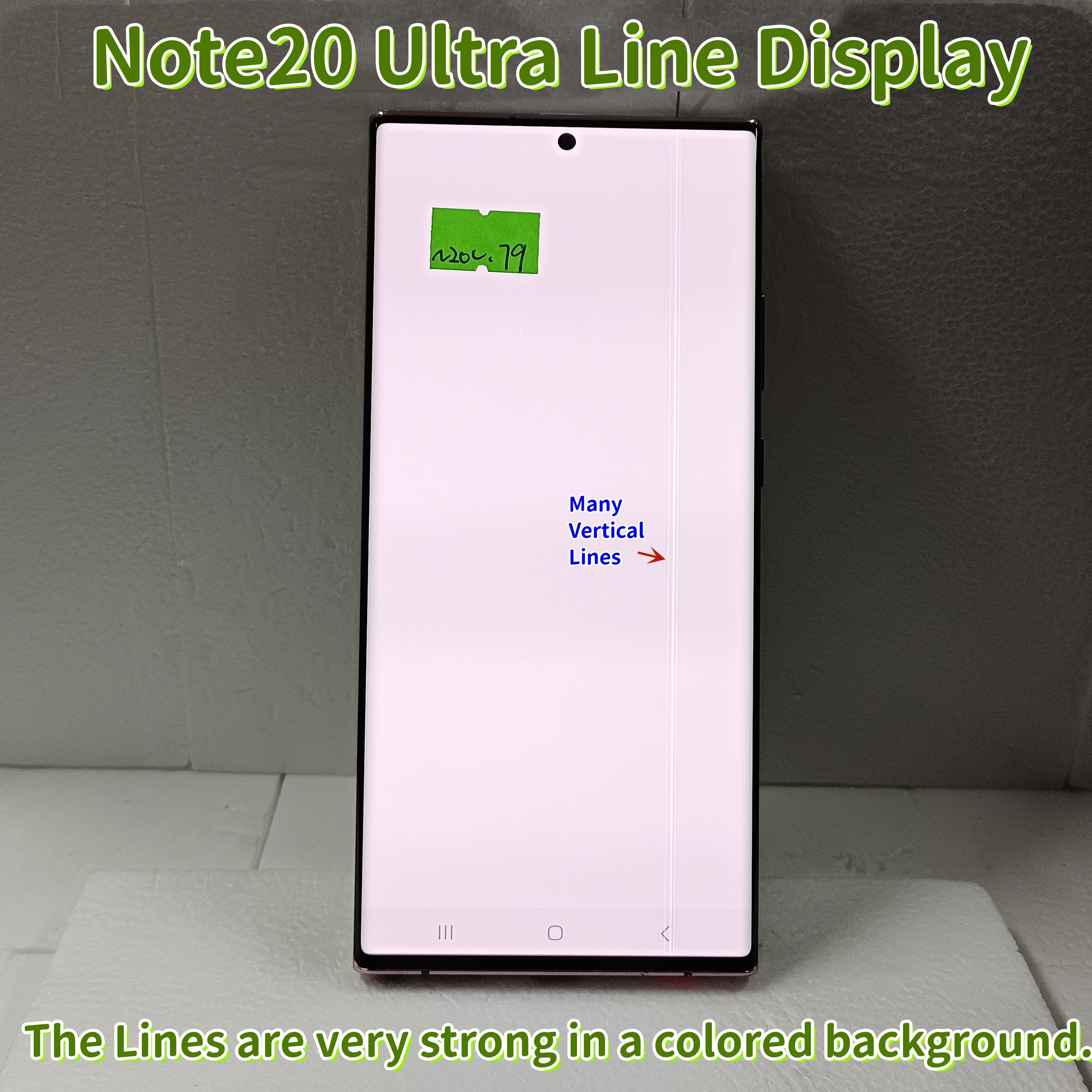 

AMOLED For Samsung Galaxy Note 20 Ultra 5G LCD Display N985F N986B N986U N9860 Touch Screen FOR Note20 Ultra Touch Panel Replace