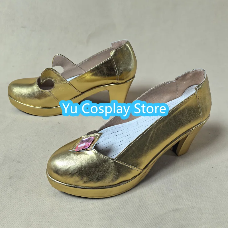 

Genshin Impact Mona Megistus Cosplay Shoes for Anime Exhibition Performance Anime Cosplay Shoes Boots Halloween Costumes Props