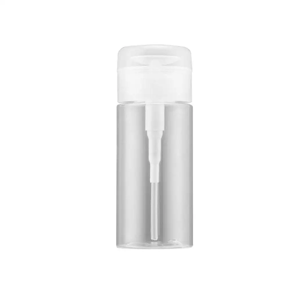 Botellas rellenables de 100/120/300ml, dispensador de presión vacío, removedor de maquillaje y manicura, limpiador de esmalte de uñas artístico, también H4C5