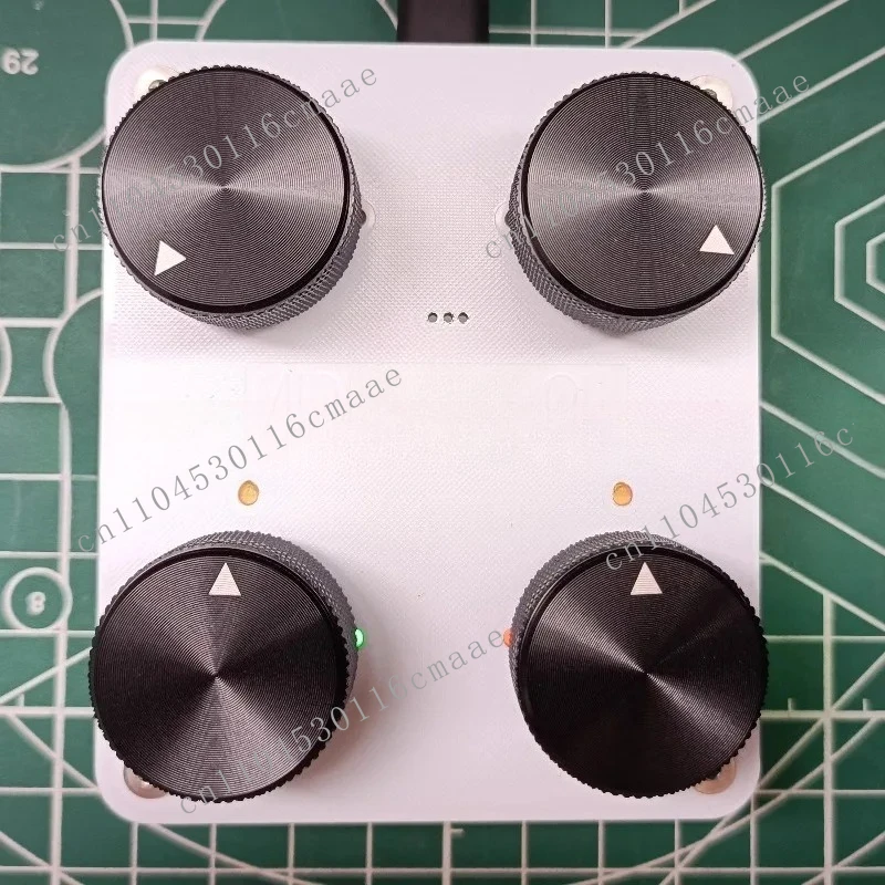 4 Knob Knobs Custom CC Information Volume USB-C Interface Music Host Software MIDI