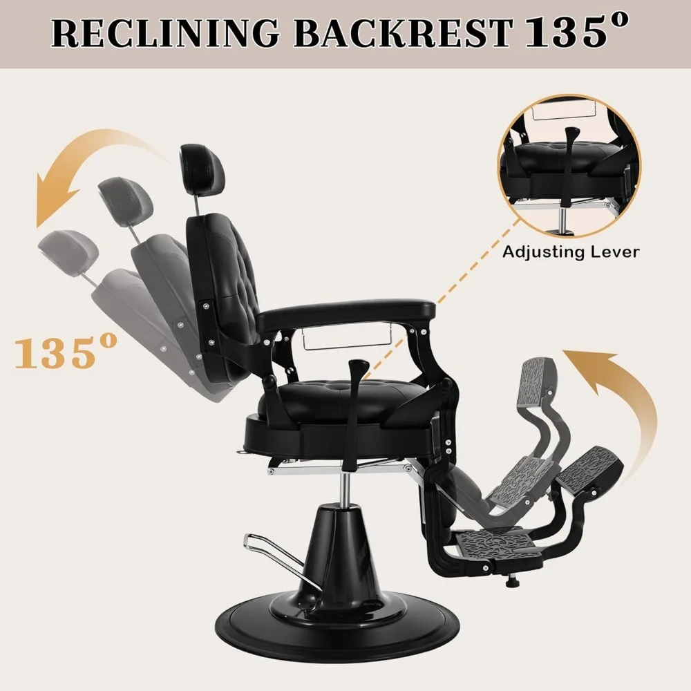 كراسي الحلاقة لصالون الحلاقة، كرسي صالون هيدروليكي عالي التحمل لمصفف الشعر، وشم شامبو سبا للتجميل لجميع الأغراض