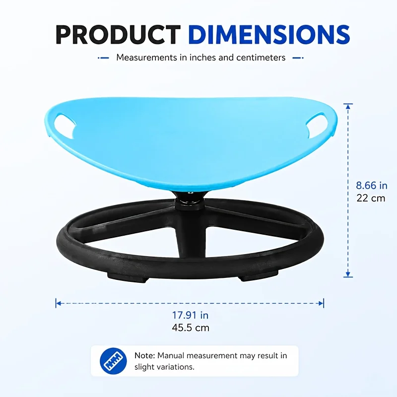 1PC Rotating Yoga Balance Chair, Eggshell Spin Seat with Non-Slip Base for Core Strength, Stability & Flexibility Training