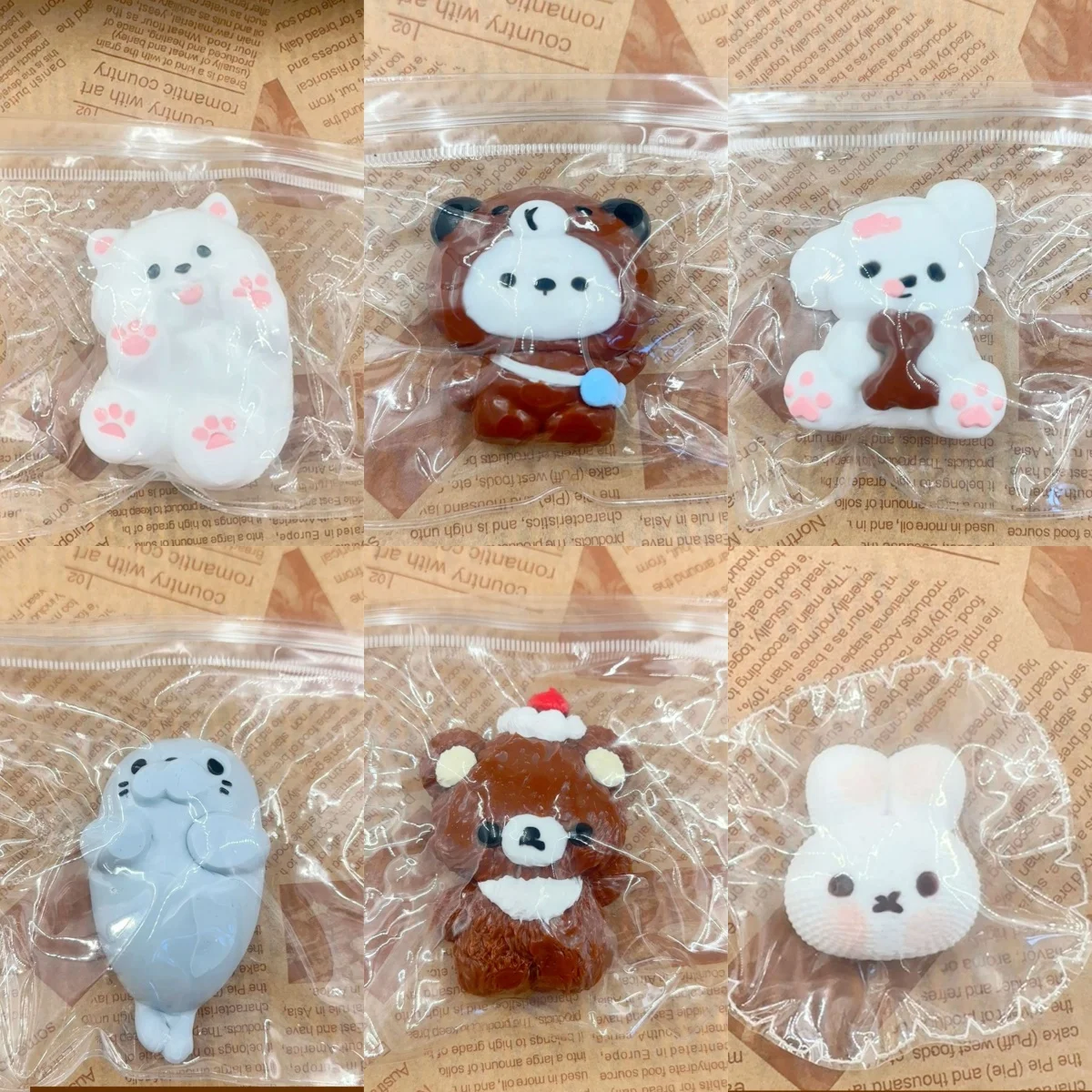 Adorável capivara squeeze brinquedos aliviar o estresse animais de silicone lento rebote alívio do estresse brinquedo mole brinquedos para adultos