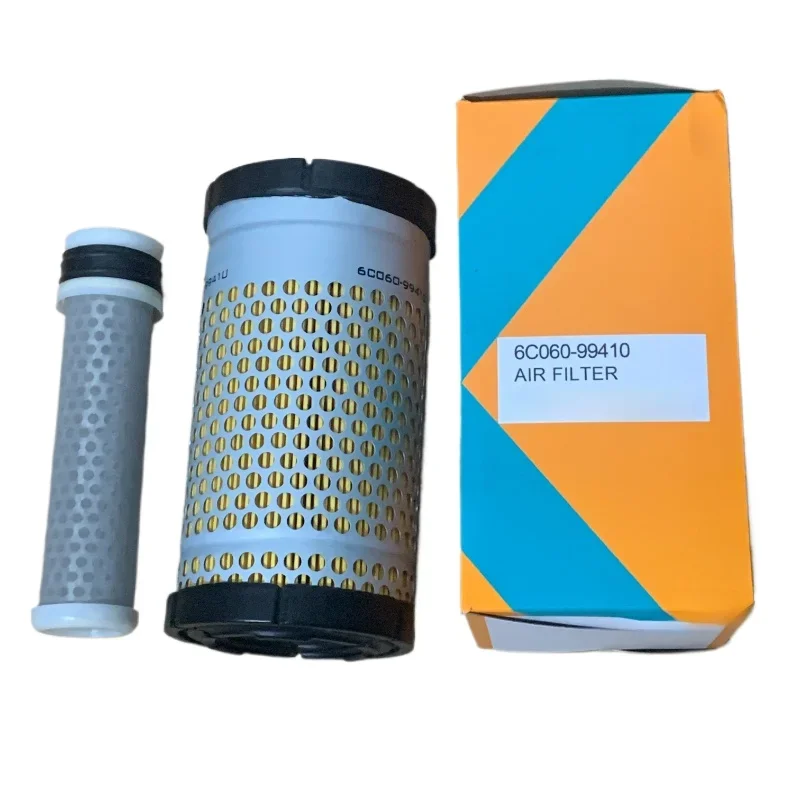 

6C060-99410 excavator air filter Micro excavator For Kubota U15-3s 10 12 16 17 20 25 excavator air filter maintenance
