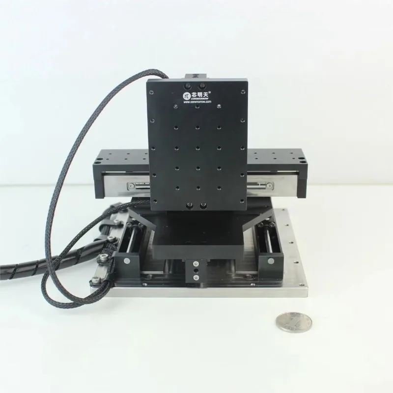 N31.XY100Z25E 3-axis XYZ Linear Piezo Motor with Sensor PZT Drive Nano Resolution for Precision Alignment Microscopic & Nano-CT