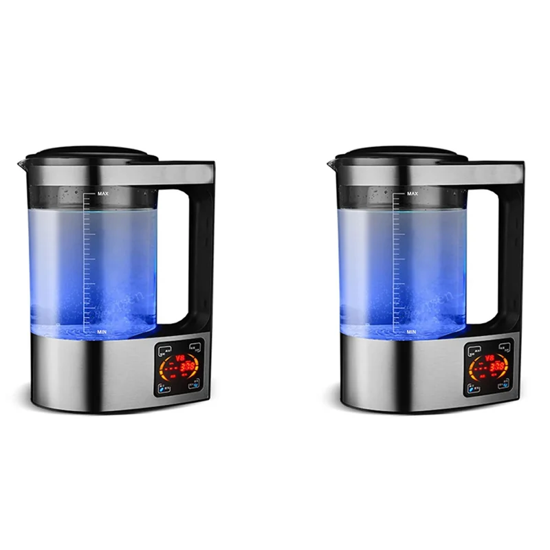 M04K 2X 2L богатая водневная бутылка для воды, ионизатор щелочной воды, фильтр для воды, генератор водородной воды, вилка стандарта США