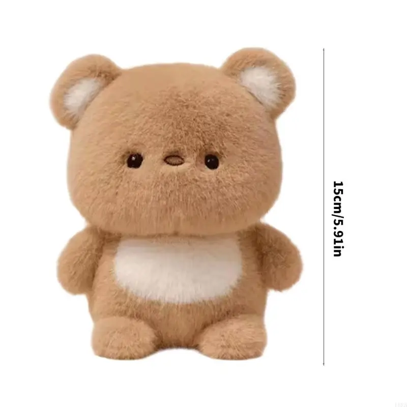 Adorable peluche Estudio estudio Amigo Doll para escritorio para niños con muñeca peluda segura L8RB