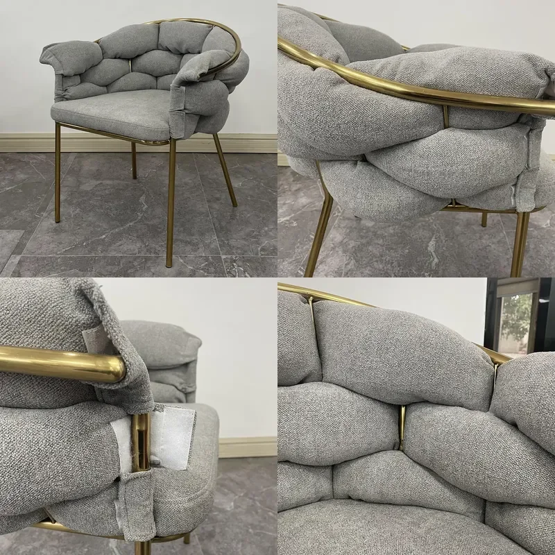 Custom Makeup for Dressing Stool Nail Art Home Sofa  Internet Celebrity Lazy Chair with Velcro Removable