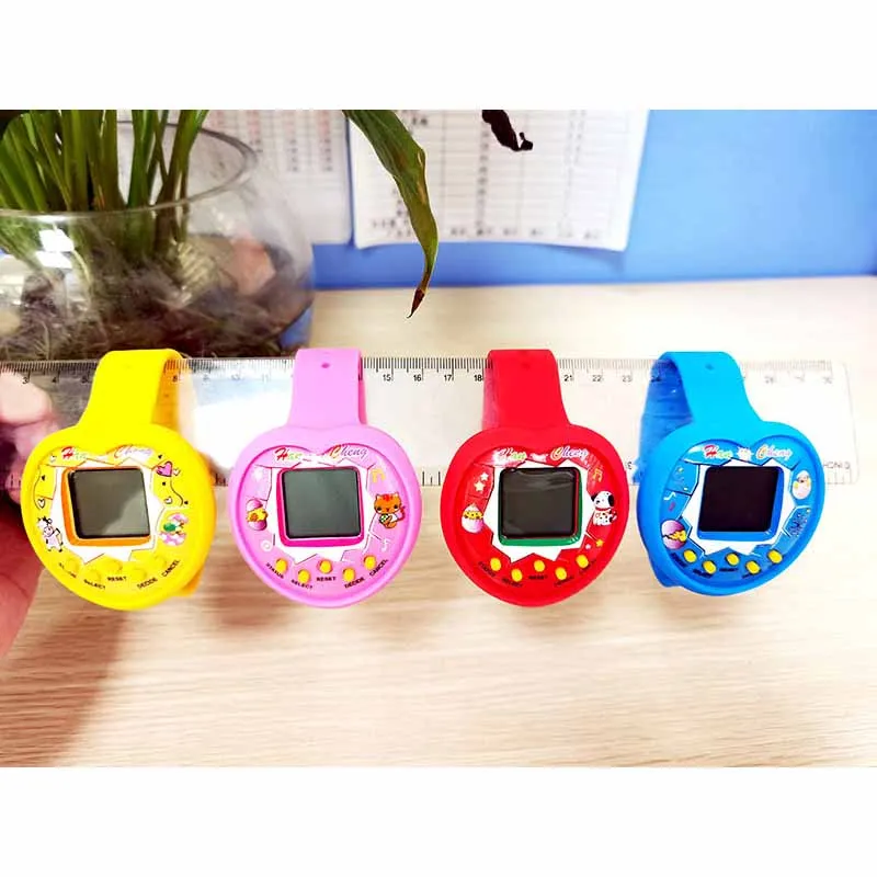 New Electronic Pet Watch Nostalgia Game Toys Children\'s Virtual Raising Can Be Interactive Pet Game Machine Watch Toys