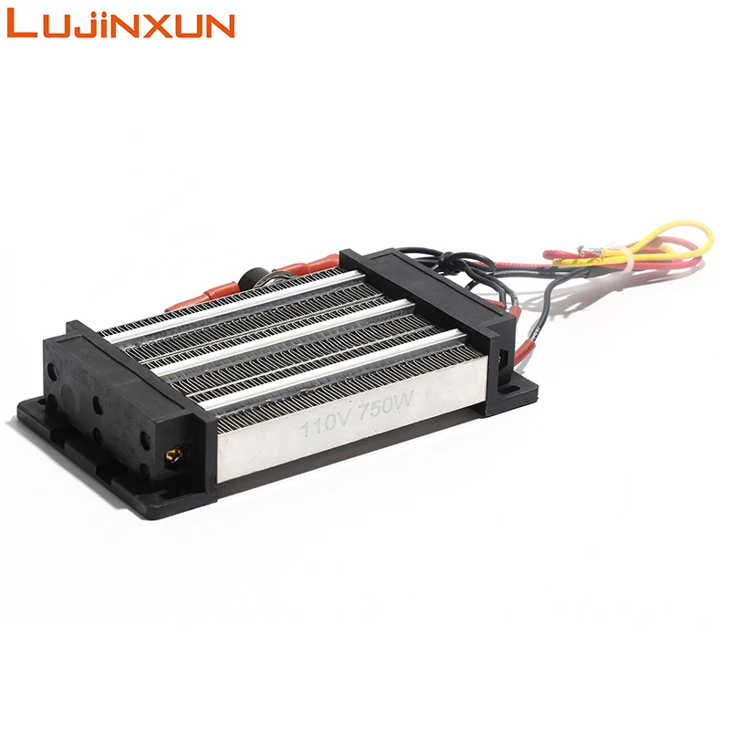 

LUJINXUN 140*76*26 мм изоляционный тип PTC керамический электрический нагреватель постоянной температуры с термостатом 750 Вт/110 В 220 В 1 шт.