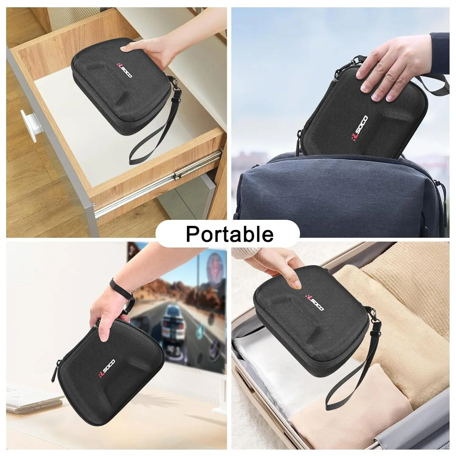 Carrying Controller Case for GameSir G7 SE/G7 Pro/Kaleid/T7  Controller Travel Organizer for Most Wired Controllers Wireless