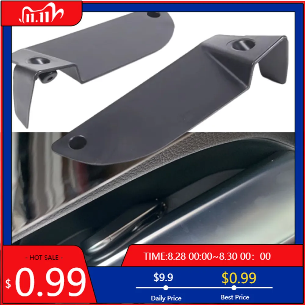 

Внутренние наклейки для Mercedes Benz C GLC Class W206 X254, черный ABS, автомобильный подлокотник, ящик для хранения, дверной ящик для хранения, поднос, отделка Auto Inte