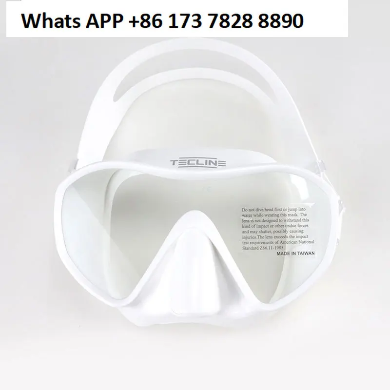 Diving Mask, Single Lens, Soft Skirt, Small Volume Scuba Quality Assurance