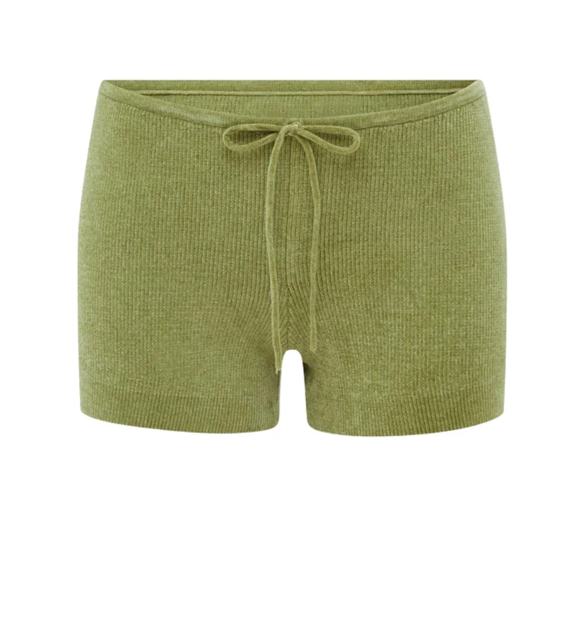 With Summer Women's Shorts Green Casual Three-Point Pants Easiest for Match and Plaid