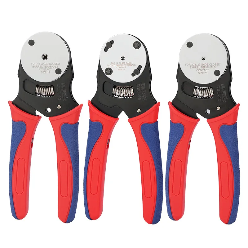 Deutsch Style Terminal Crimping Plier, Multifunctional Crimper Automotive Wiring Connector Assembly