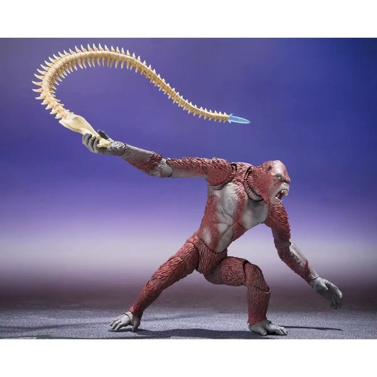 Bandai Soul Limited SHM Godzilla contre. King Kong 2 Scar King Giant Ape Modèle fini mobile Handifit