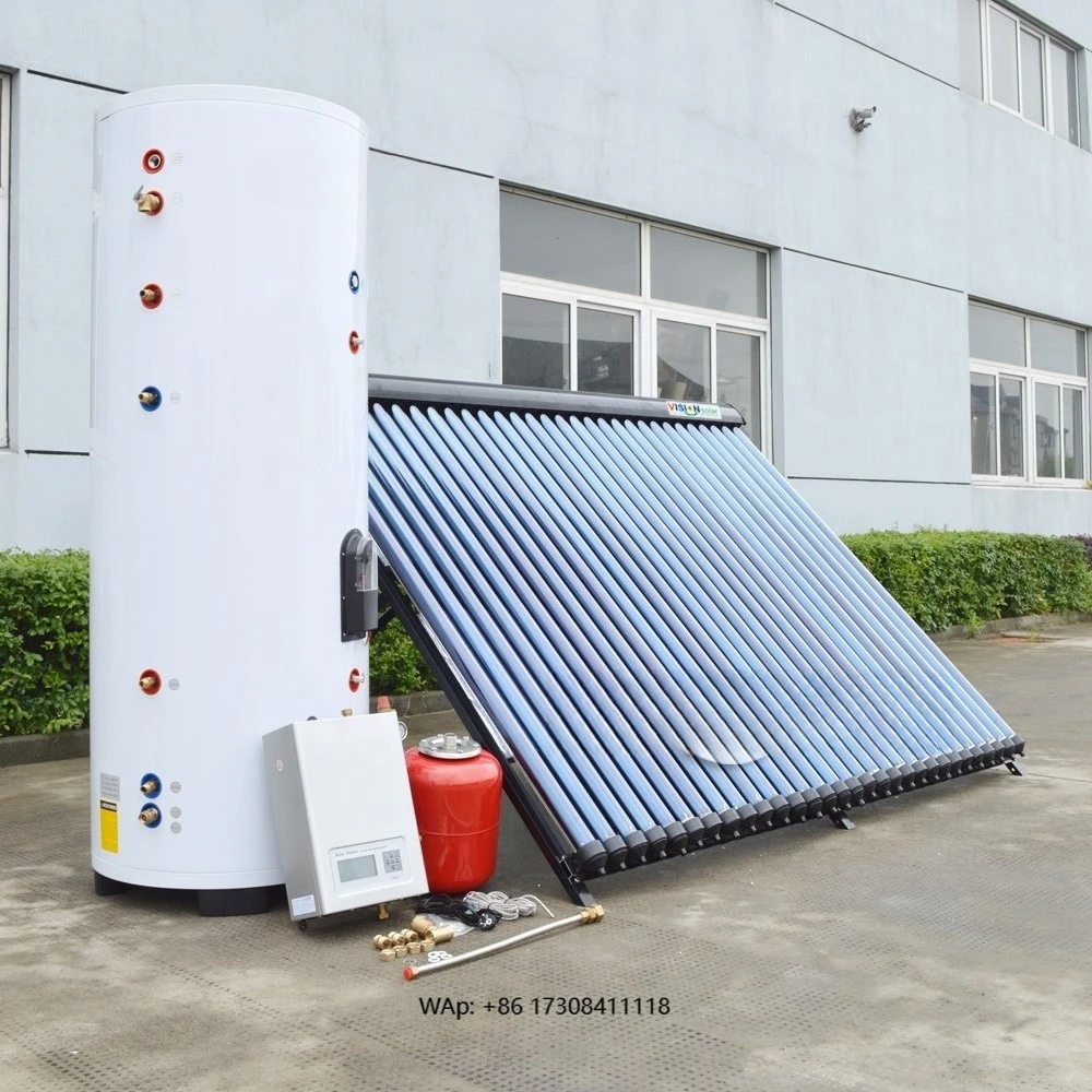 High Quality Anti-Freeze Solar Water Heater Evacuated Tube Pressurized System for House Central Heating